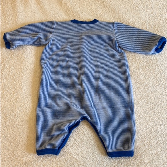 Petit Bateau velour onesie - 3m - Picture 3 of 3